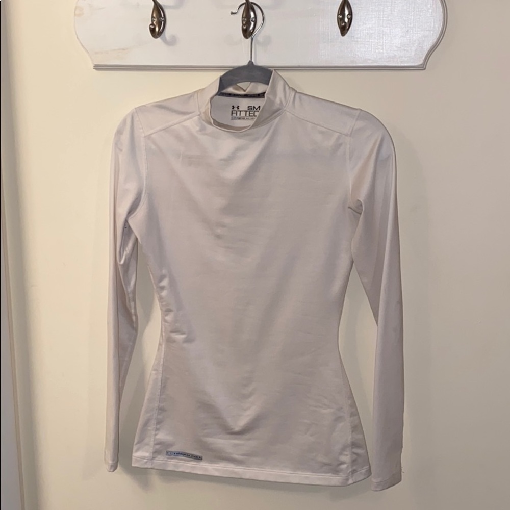 White AU Coldgear Mock